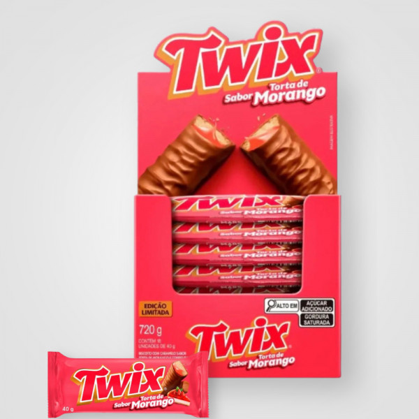 TWIX MORANGO 12X18X40G