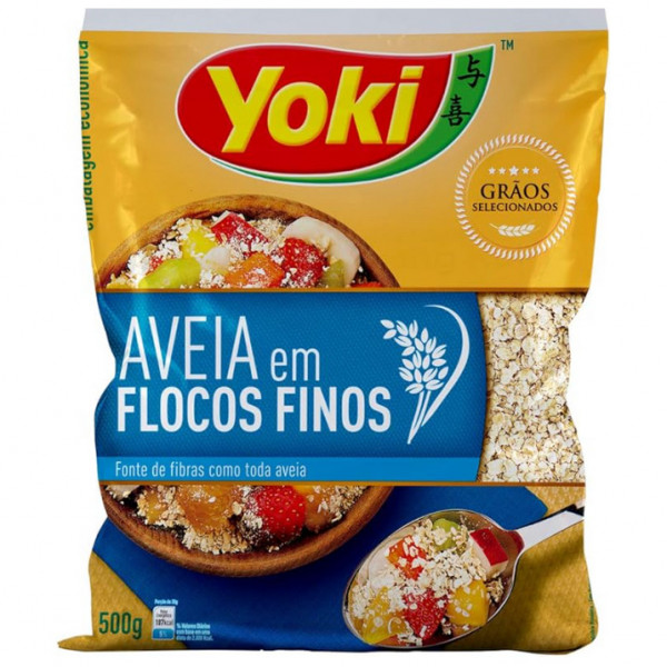 AVEIA FLOCOS FINOS 12X500G AVEIA FLOCOS FINOS 12X500G