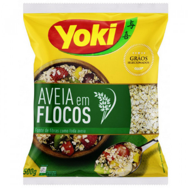 AVEIA FLOCOS YOKI 12X500G AVEIA FLOCOS YOKI 12X500G