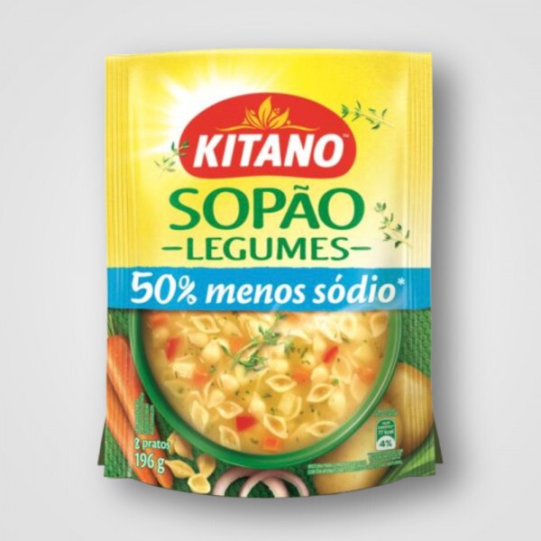 SOPÃO LEGUMES COM MACARRÃO 24X196G