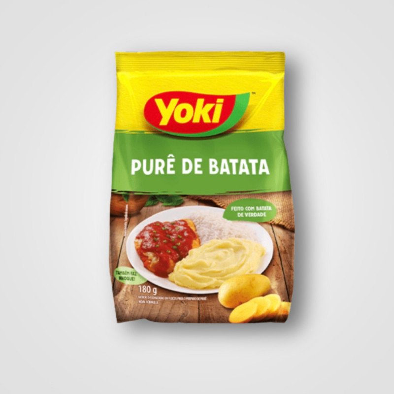 PURÊ DE BATATA YOKI 24X180G