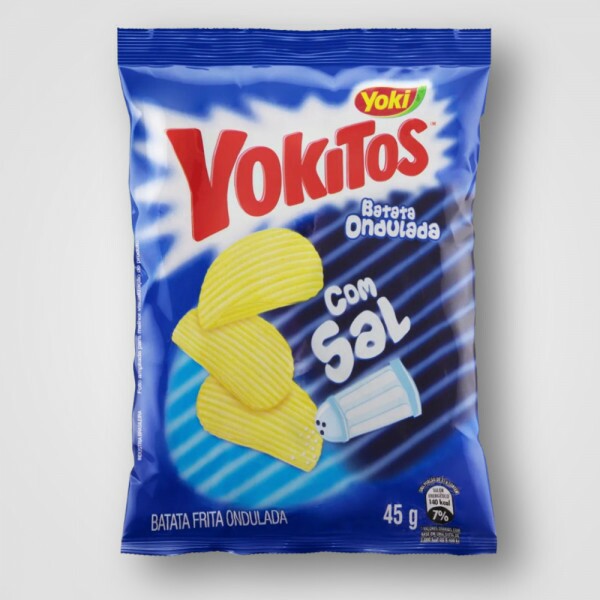 BATATA ONDULADA NATURAL 36X45G