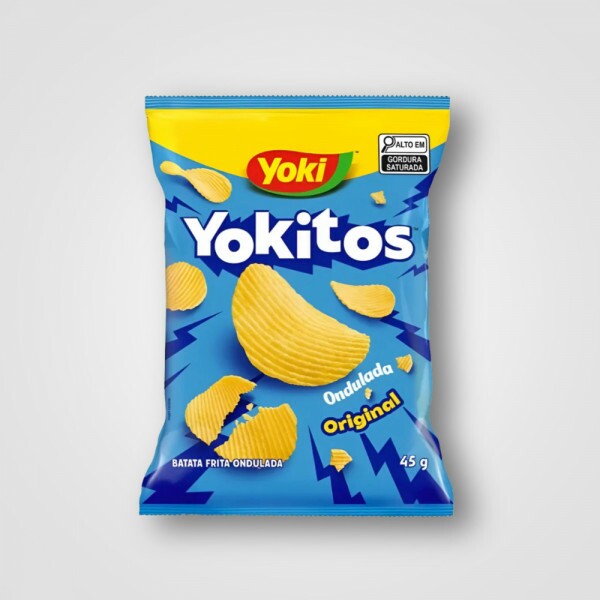 BATATA ONDULADA NATURAL 36X45G