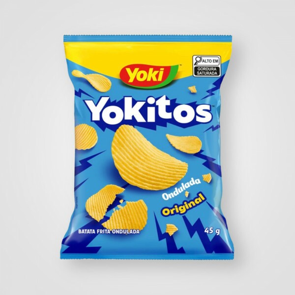 BATATA ONDULADA CEBOLA SALSA 36X45G BATATA ONDULADA CEBOLA SALSA 36X45G