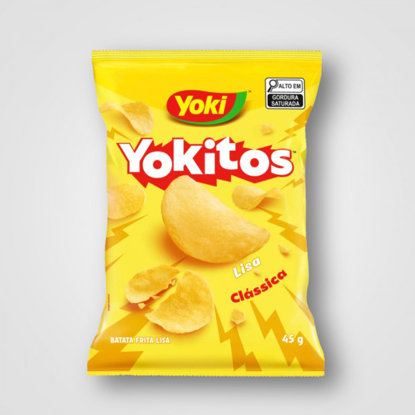 BATATA LISA NATURAL 36X45G