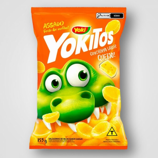YOKITOS CONCHINHA QUEIJO 16X153G