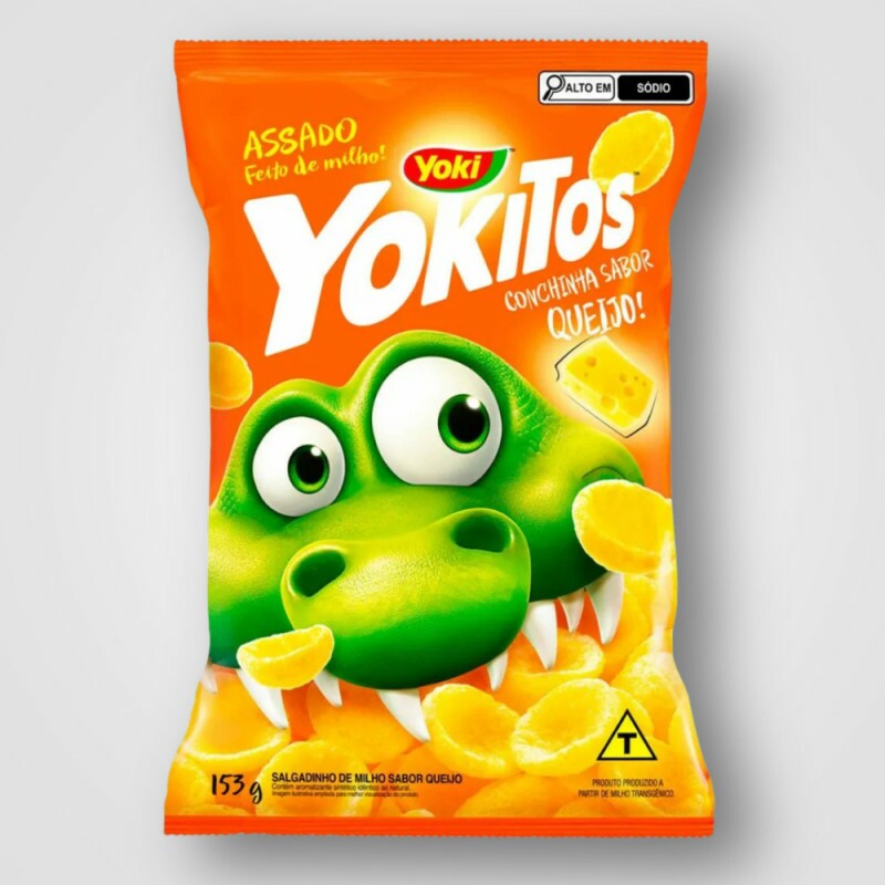 YOKITOS CONCHINHA QUEIJO 16X153G