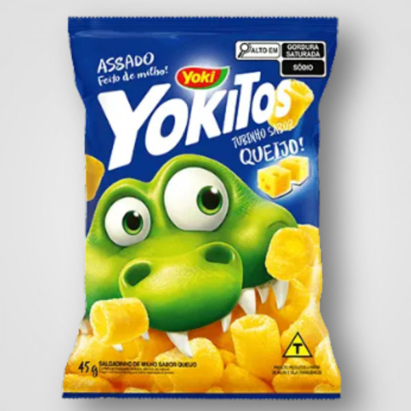 YOKITOS QUEIJO TUBINHO 36X45G