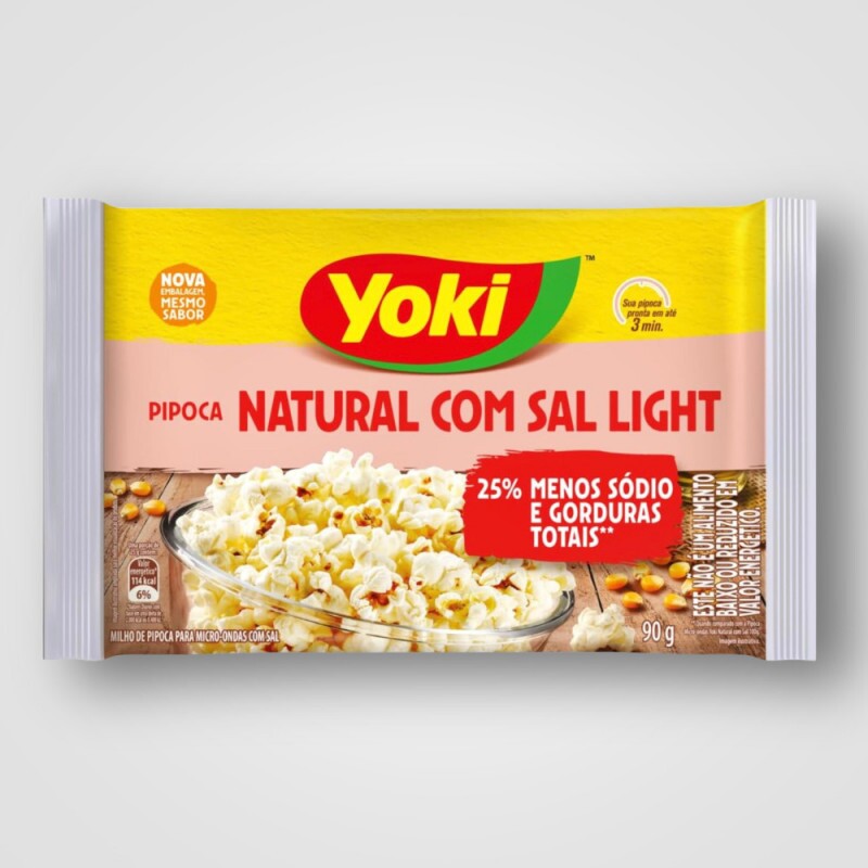 POPCORN MICRO MANTEIGA 36X90G