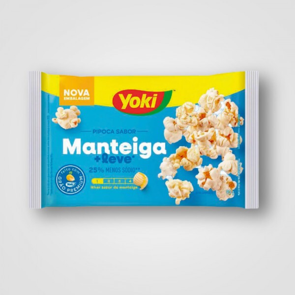 POPCORN MICRO MANTEIGA 36X90G POPCORN MICRO MANTEIGA 36X90G