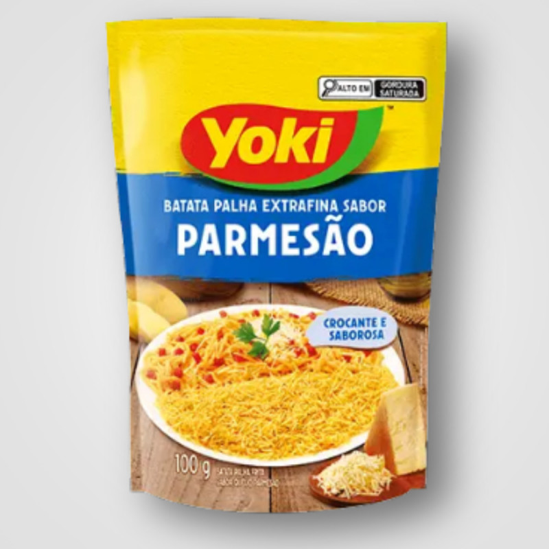 BATATA PALHA EXTRAFINA PARMESAO 20X100G