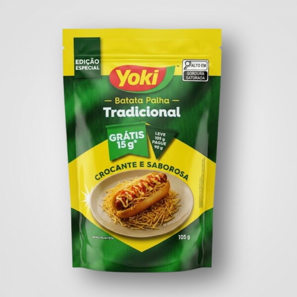 BATATA PALHA TRADICIONAL L105P90 20X105G
