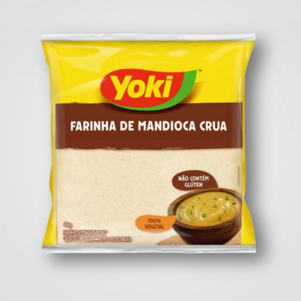 FARINHA DE MANDIOCA CRUA 6X4KG