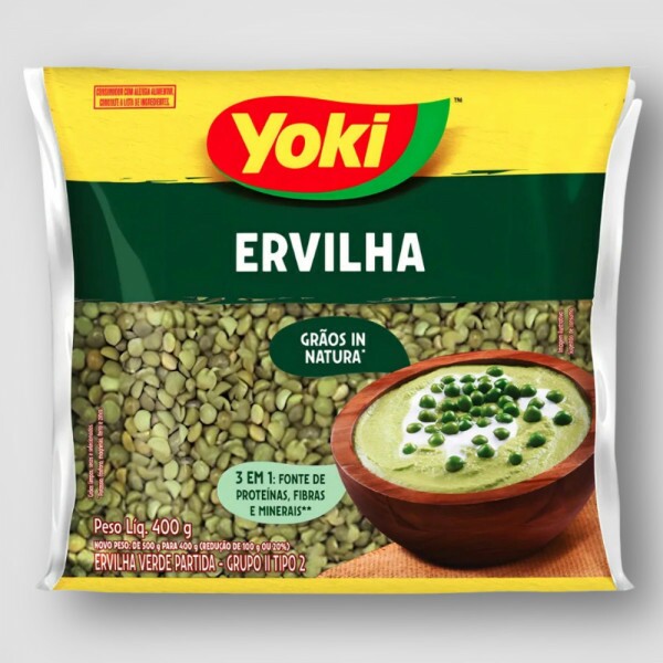 ERVILHA PARTIDA 16X400G ERVILHA PARTIDA 16X400G