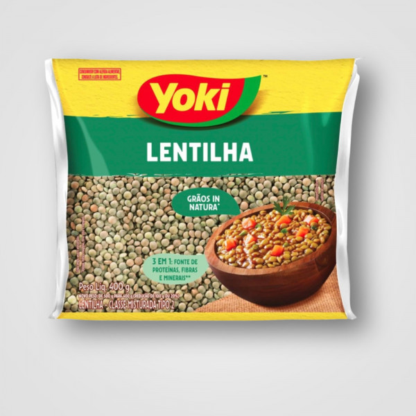 LENTILHA YOKI TIPO 2 16X400G