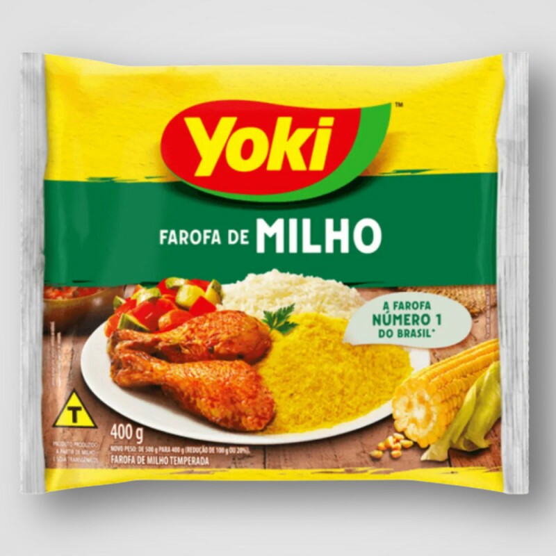 FAROFA MILHO 12X400G