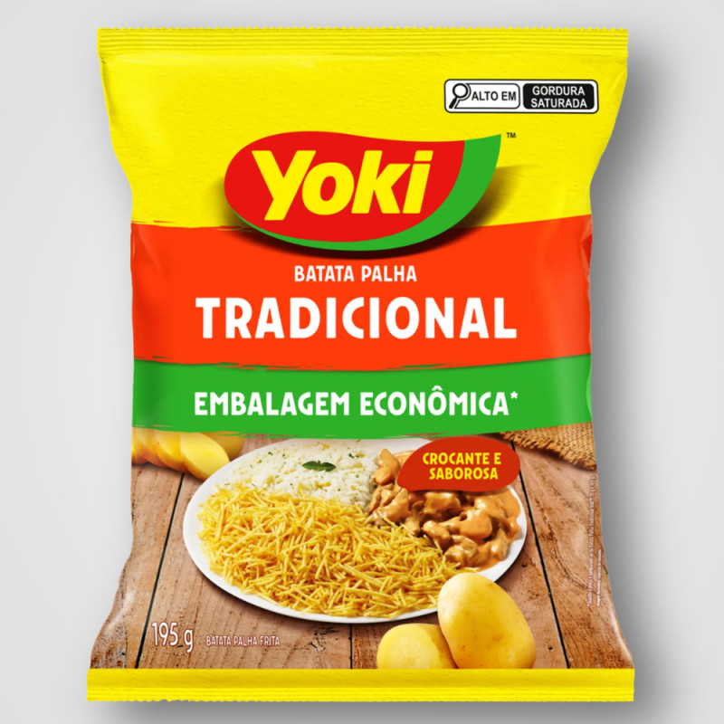 BATATA PALHA TRADICIONAL 9X195G