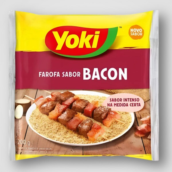 FAROFA SABOR BACON 14X200G