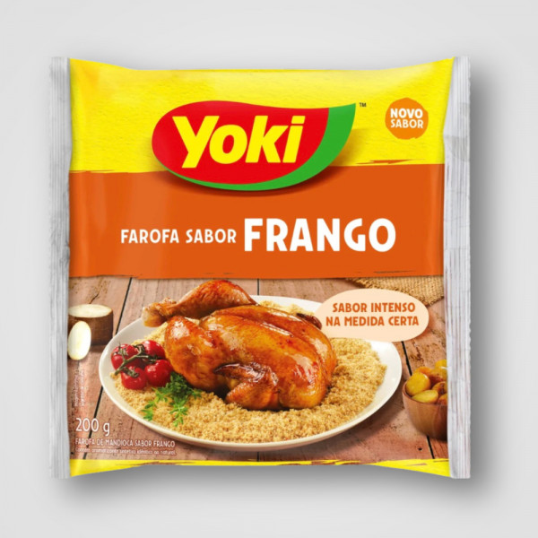 FAROFA SABOR FRANGO 14X200G