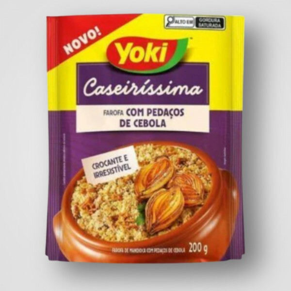 FAROFA CASEIRISSIMA CEBOLA 12X200G