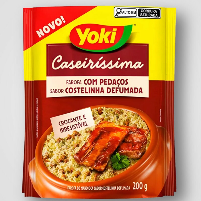 FAROFA CASEIRISSIMA COSTELINHA 12X200G