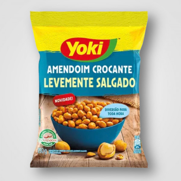 AMENDOIM CROCANTE LEV. SALGADO 12X120G AMENDOIM CROCANTE LEV. SALGADO 12X120G