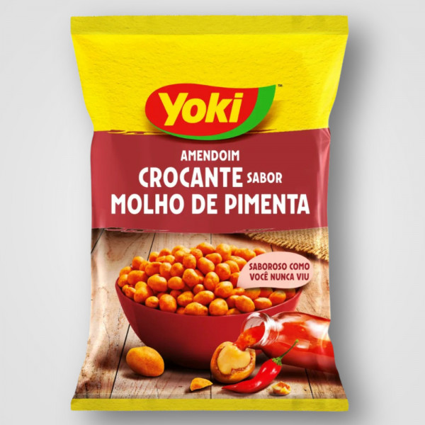 AMENDOIM CROC MOLHO DE PIMENTA 12X120G