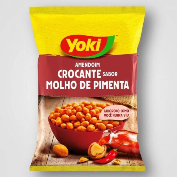 AMENDOIM CROC MOLHO DE PIMENTA 12X120G
