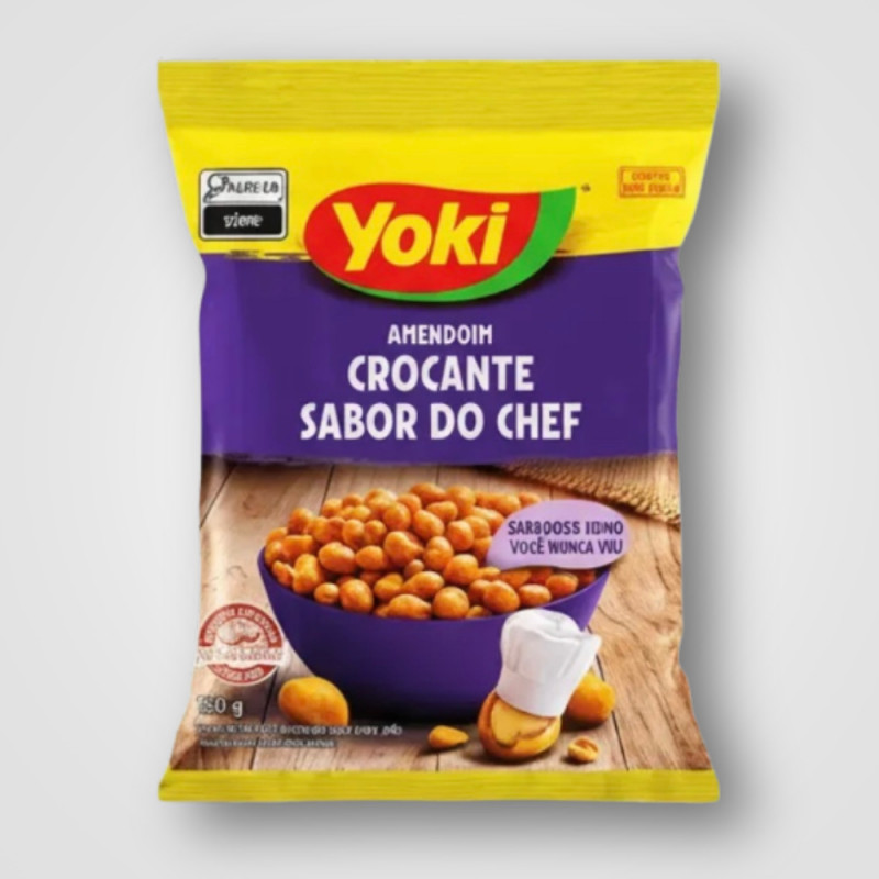 AMENDOIM CROCANTE SABOR DO CHEF 12X120G