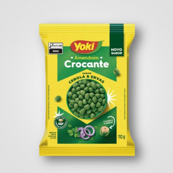 AMENDOIM CROCANTE CEBOLA E ERVAS 12X110G