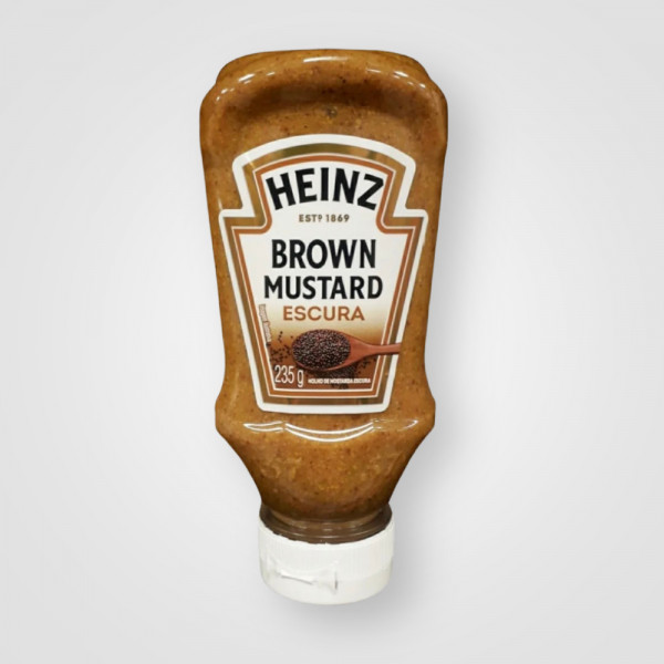 MOSTARDA ESCURA HEINZ FP 16/235G
