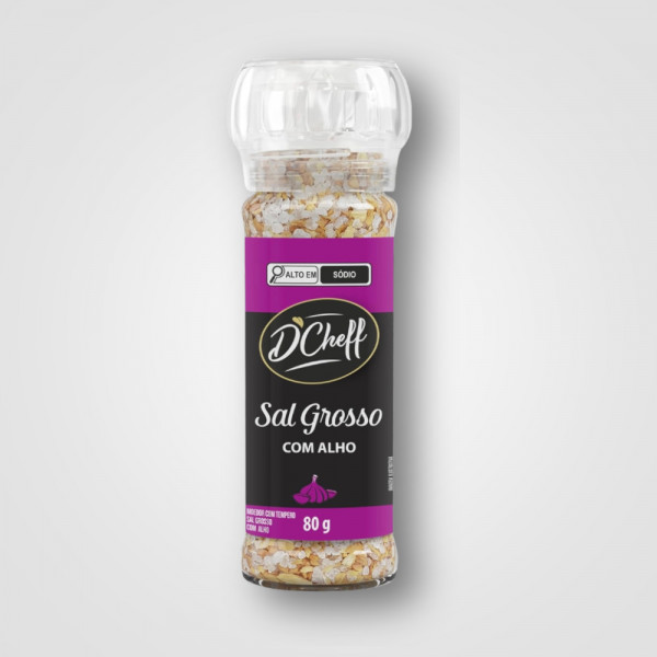 MOEDOR SAL C ALHO 12X80GRS DCHEFF MOEDOR SAL C ALHO 12X80GRS DCHEFF
