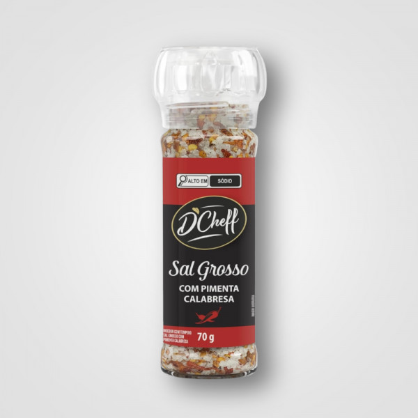 MOEDOR SAL C PIMENTA CALABRESA 12X70GRS DCHEF