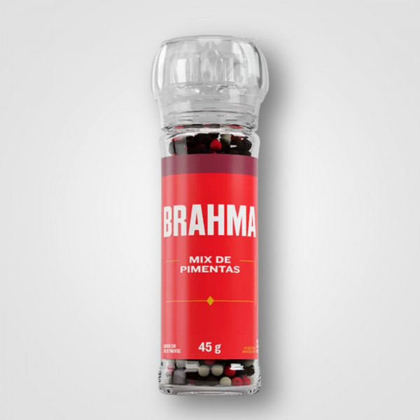 MOEDOR MIX DE PIMENTAS BRAHMA 12X45GRS