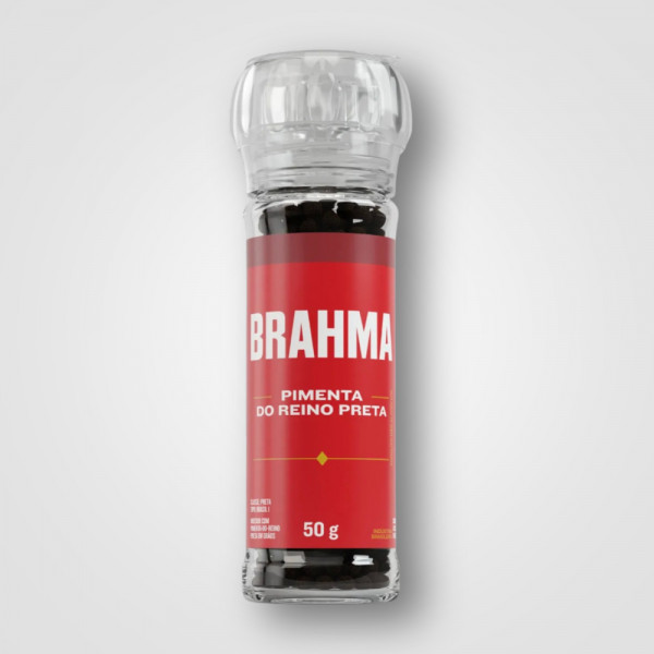MOEDOR PIMENTA DO REINO PRETA BRAHMA 12X50GRS
