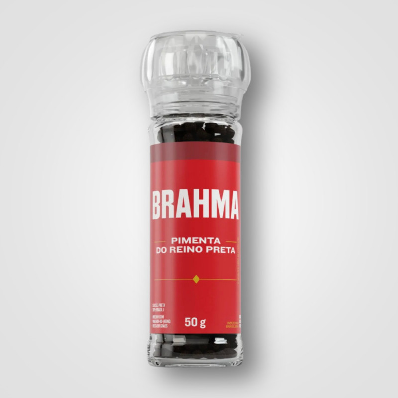 MOEDOR PIMENTA DO REINO PRETA BRAHMA 12X50GRS