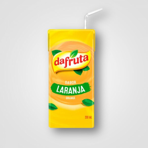 REFRESCO SABORIZADO LARANJA M DAFRUTA PPB 27X200ML