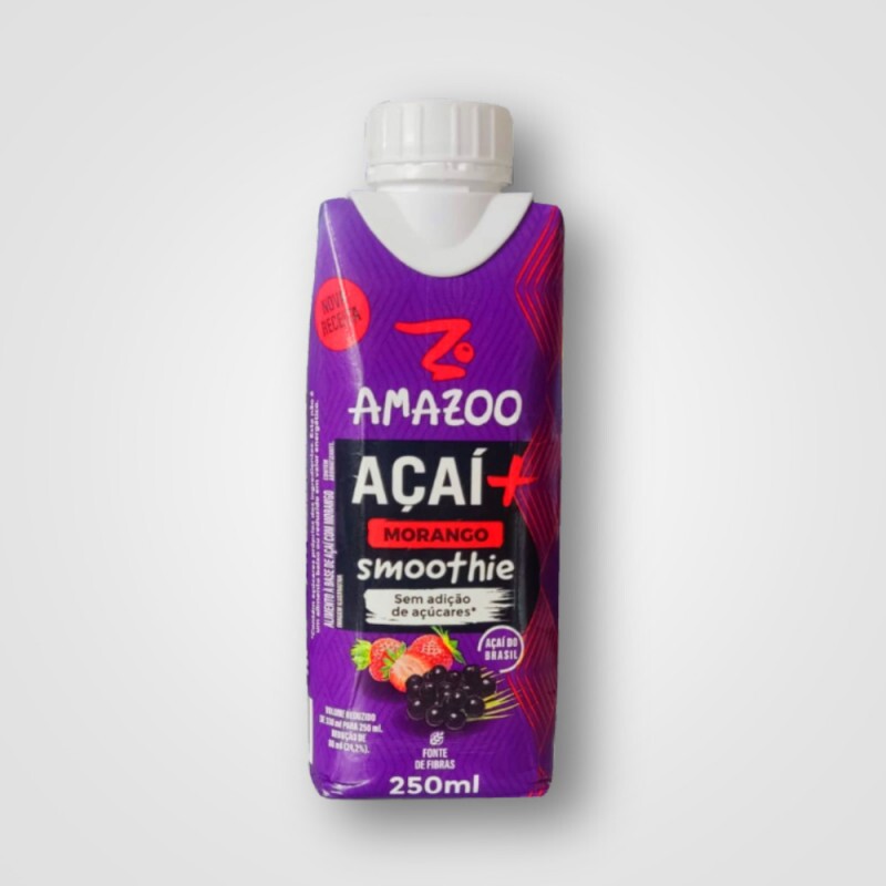 AMAZOO ACAI MORANGO ZERO 1X24X250ML