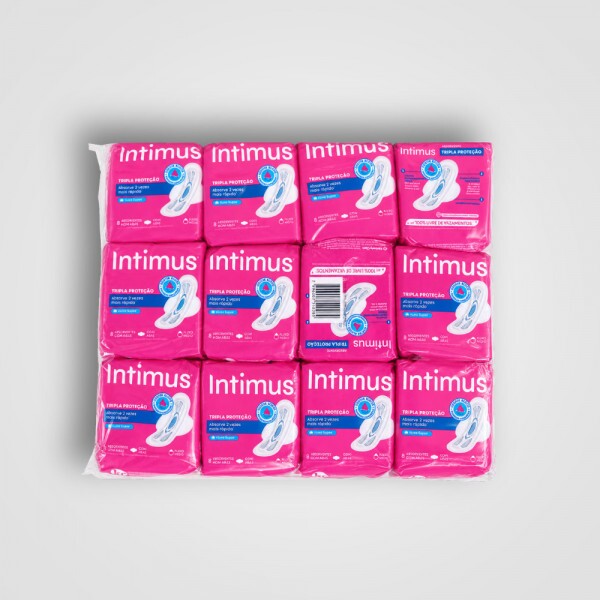 ABSORVENTE FEM EXT INTIMUS IGEL SUAVE C/ ABAS 5X12X8 ABSORVENTE FEM EXT INTIMUS IGEL SUAVE C/ ABAS 5X12X8