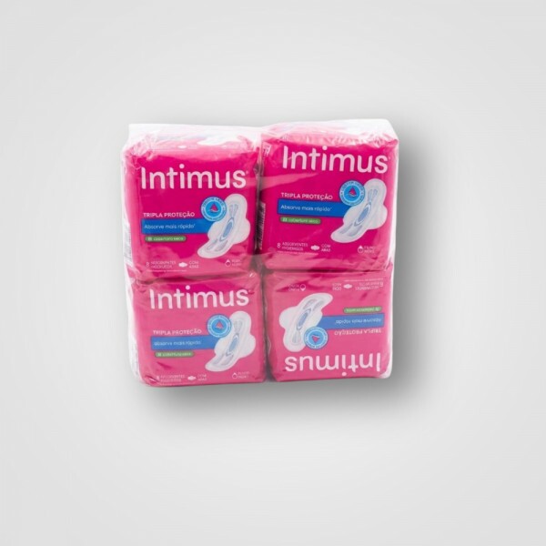 ABSORVENTE FEM EXT INTIMUS IGEL SECA C/ ABAS 15X4X8 ABSORVENTE FEM EXT INTIMUS IGEL SECA C/ ABAS 15X4X8