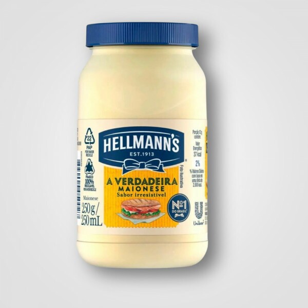 Maionese Hellmanns Regular Pet 24X250G Maionese Hellmanns Regular Pet 24X250G