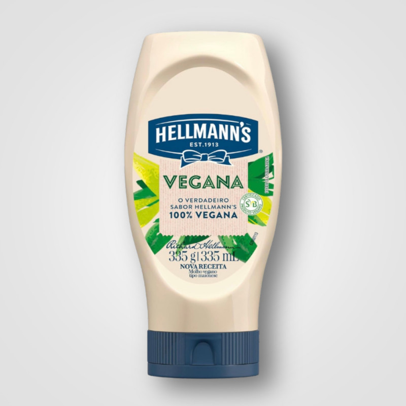 Hellmanns Molho Vegano Squeeze 24X335G
