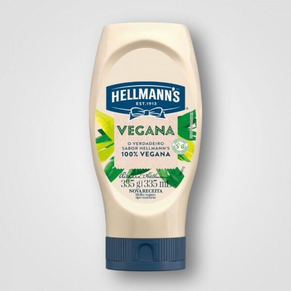 Hellmanns Molho Vegano Squeeze 24X335G