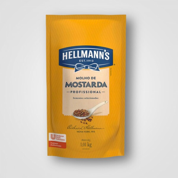 Mostarda Hellmanns Doypack 12X1.01KG Mostarda Hellmanns Doypack 12X1.01KG