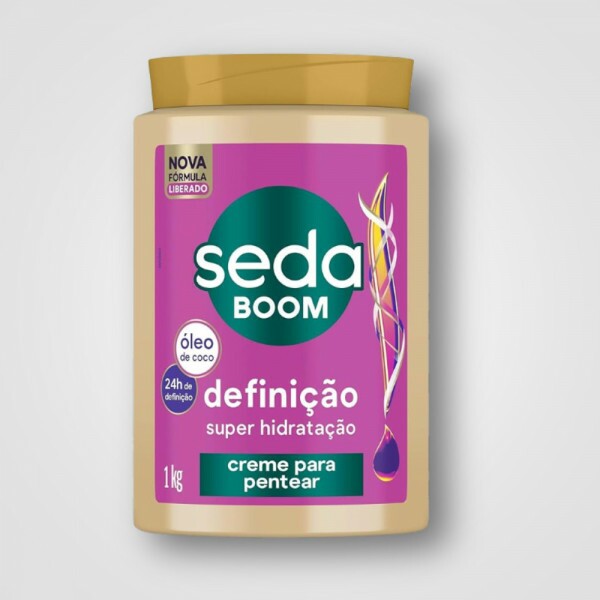 Creme de Pentar seda Boom Definicao Superior Hidratacao 6X1KG Creme de Pentar seda Boom Definicao Superior Hidratacao 6X1KG