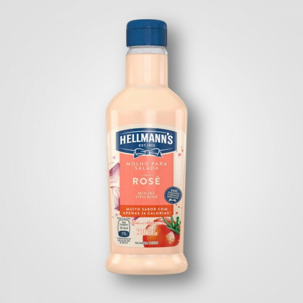 Molho de Salada HELLMANNS Rose 12X210ML Molho de Salada HELLMANNS Rose 12X210ML