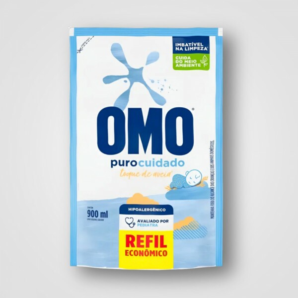Detergente Liquido OMO +Puro Cuidado 12X900ML