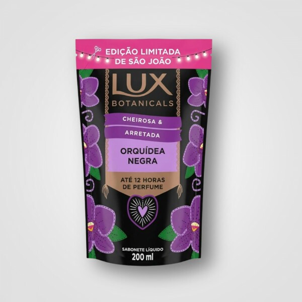 Sabao Liquido LUX Orquidea Negra Refil 12X200ML Sabao Liquido LUX Orquidea Negra Refil 12X200ML