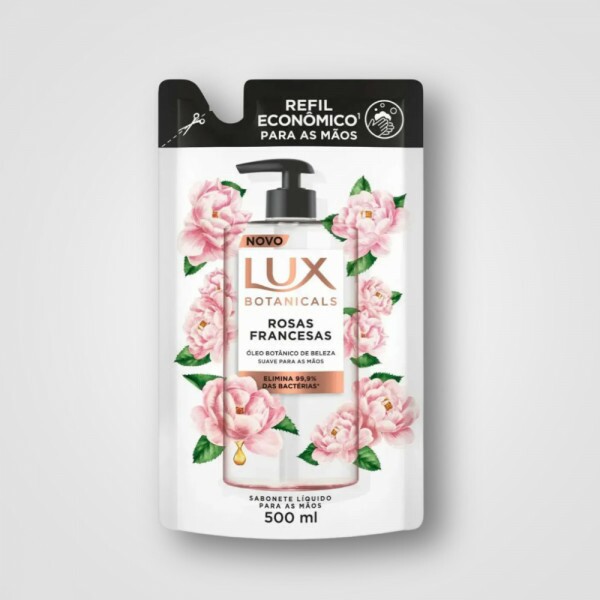 Sabao Liquido Mao LUX Rosas Francesas Refil 12X500ML Sabao Liquido Mao LUX Rosas Francesas Refil 12X500ML