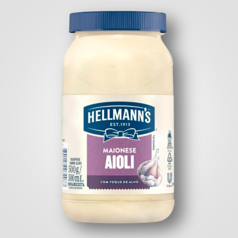 Maionese HELLMANN'S Alho 12x500 G